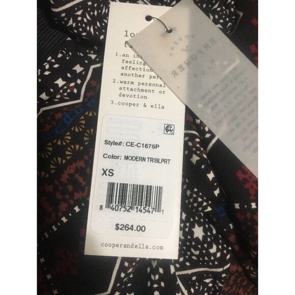 Cooper and Ella Bohemian Peasant Carolina Dress from Nordstroms XS NWT $264 - Picture 7 of 9